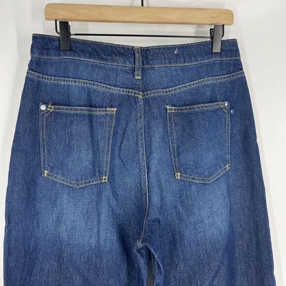 Anthropologie Pilcro Jeans Size 31 Womens The Annie Wide Leg Soft High Rise - Picture 5 of 9